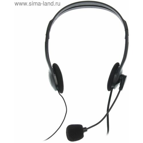 Наушники Defender Aura 102 компьютерные микрофон 85 дБ 32 Ом 35 мм 18 м чёрные 957₽