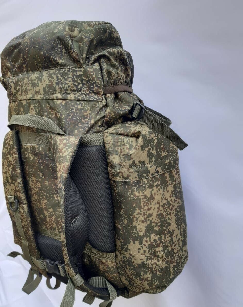 Рюкзак рейдовый тактический 65 литров, армейский, военный, цифра, пиксель