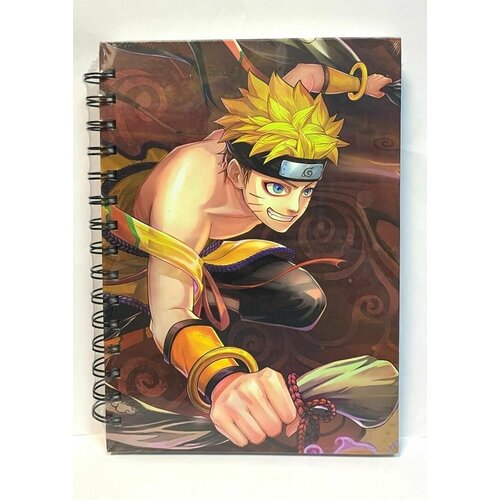 Блокнот аниме Наруто с мешком 550₽