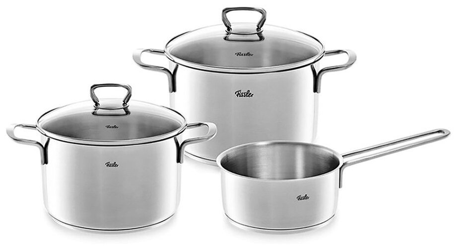 Набор посуды Fissler Las Vegas 4011203 5 пр. серебристый