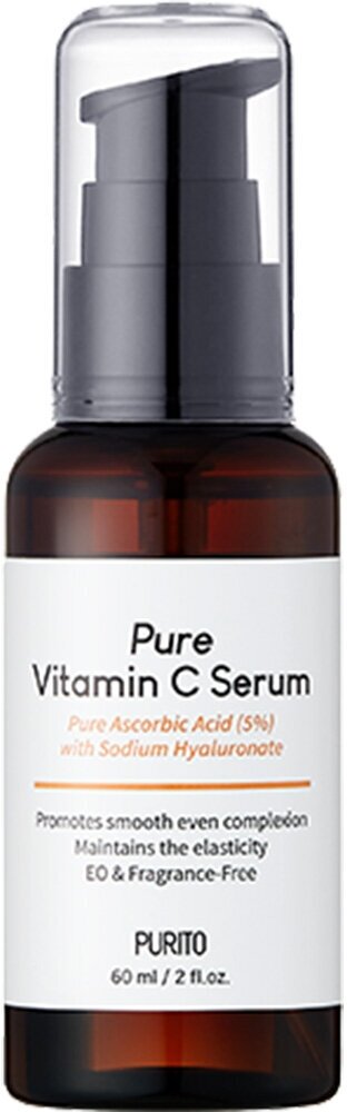 Высококонцентрированная сыворотка с витамином С | PURITO Pure Vitamin C Serum 60 ml