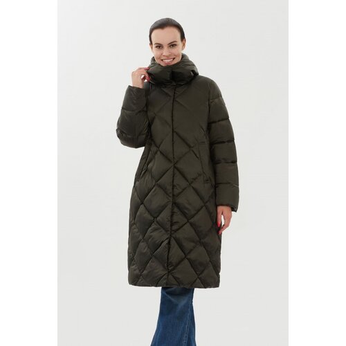 фото Куртка madzerini, размер 46, зеленый