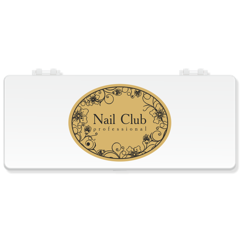 Палитра для геля и краски Nail Club  золотой логотип