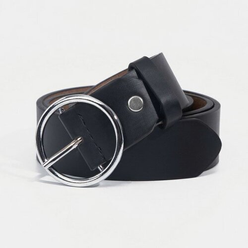 фото Ремень сима-ленд, размер 105, черный сима-лэнд