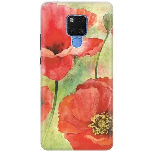 RE: PAЧехол - накладка ArtColor для Huawei Mate 20 X с принтом Алые маки re paчехол накладка artcolor для huawei mate 20 lite с принтом маки