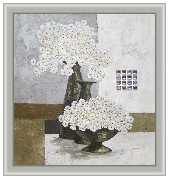 Картина в раме холст 40х50 Декарт подарок мужчине женщине настенный декор интерьер картины художников цветы природа абстракция натюрморт модульная