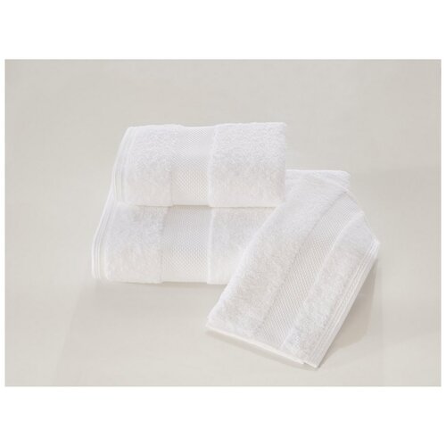 фото Soft cotton deluxe банное полотенце белый