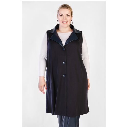 фото Gl10934dbl05s60 жилет artessa темно-синий р.60