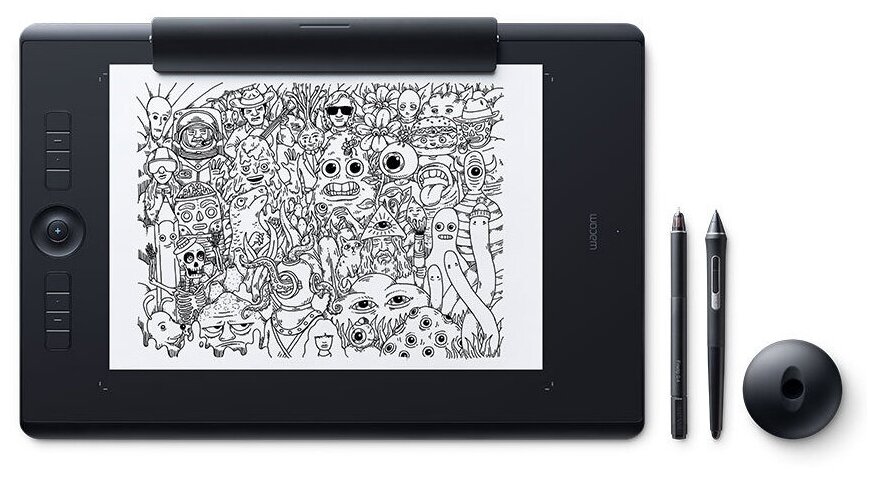 Графический планшет WACOM Intuos Pro Large Paper Edition (PTH-860P-R) черный