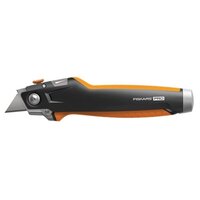 Монтажный нож FISKARS CarbonMax 1027226 серый/черный/оранжевый