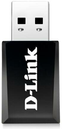 Сетевой адаптер WiFi D-Link DWA-182/RU/E1A USB 3.0 (ант. внутр.) 1ант.