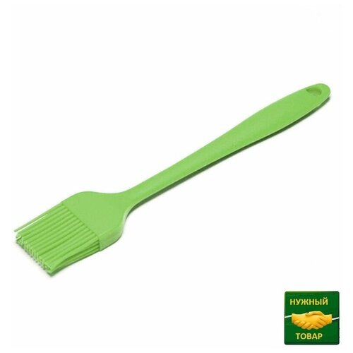 Кисть кухонная силиконовая для торта, выпечки, хлеба, пиццы, длина 26 см