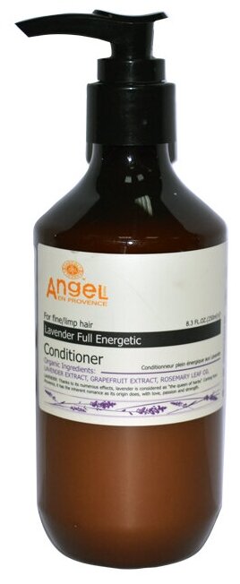 Angel Provence кондиционер Lavender Full Energetic энергетический для тонких волос, 250 мл