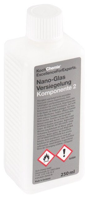 Комплект для обработки стекол автомобиля Koch Chemie NanoGlasVersiegelung