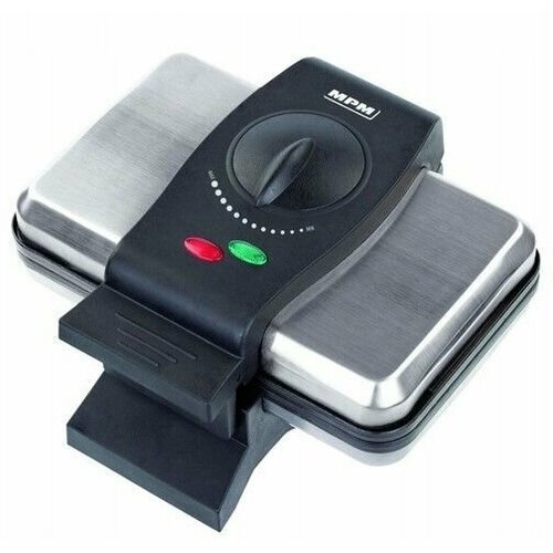 Вафельница MPM S-633G серебристаясерая тефлон 1000 Вт 200000₽