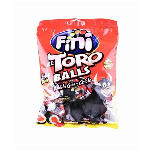 фото Жевательная резинка fini el toro balls 80 г