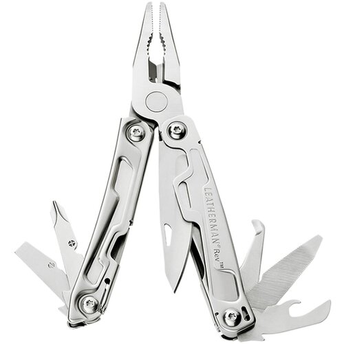 Мультитул Leatherman Rev, серебристый 832288 мультитул пассатижи leatherman rev 832129 серебристый