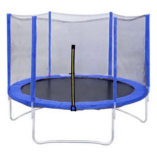 фото Батут dfc trampoline fitness 14ft с наружней сеткой синий (427 см)