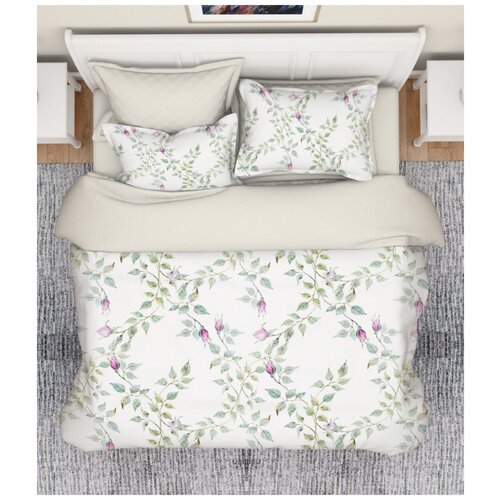 фото Постельное бельё rs-410 св.серый rs-410-171 valtery