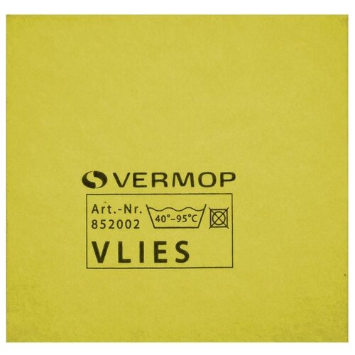 Салфетка Vermop Vlies 38 х 40 см, черный, желтый, 5 шт.