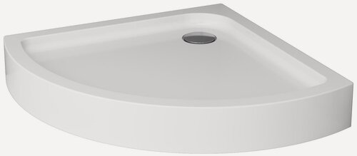 Изображение товара Поддон для душевого ограждения AM.PM Like Solo Slide, 90x90, белый акрил