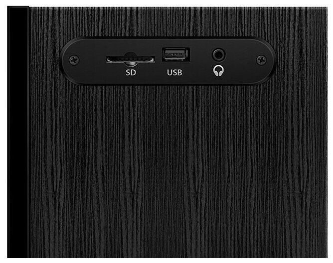 Фронтальные колонки Акустическая система 20 SVEN SPS-721 черный