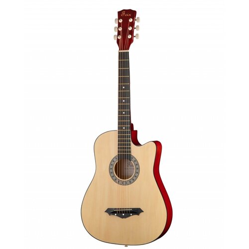 FFG-2038C-NA Акустическая гитара, цвет натуральный, Foix акустическая гитара foix ffg 2038c санберст