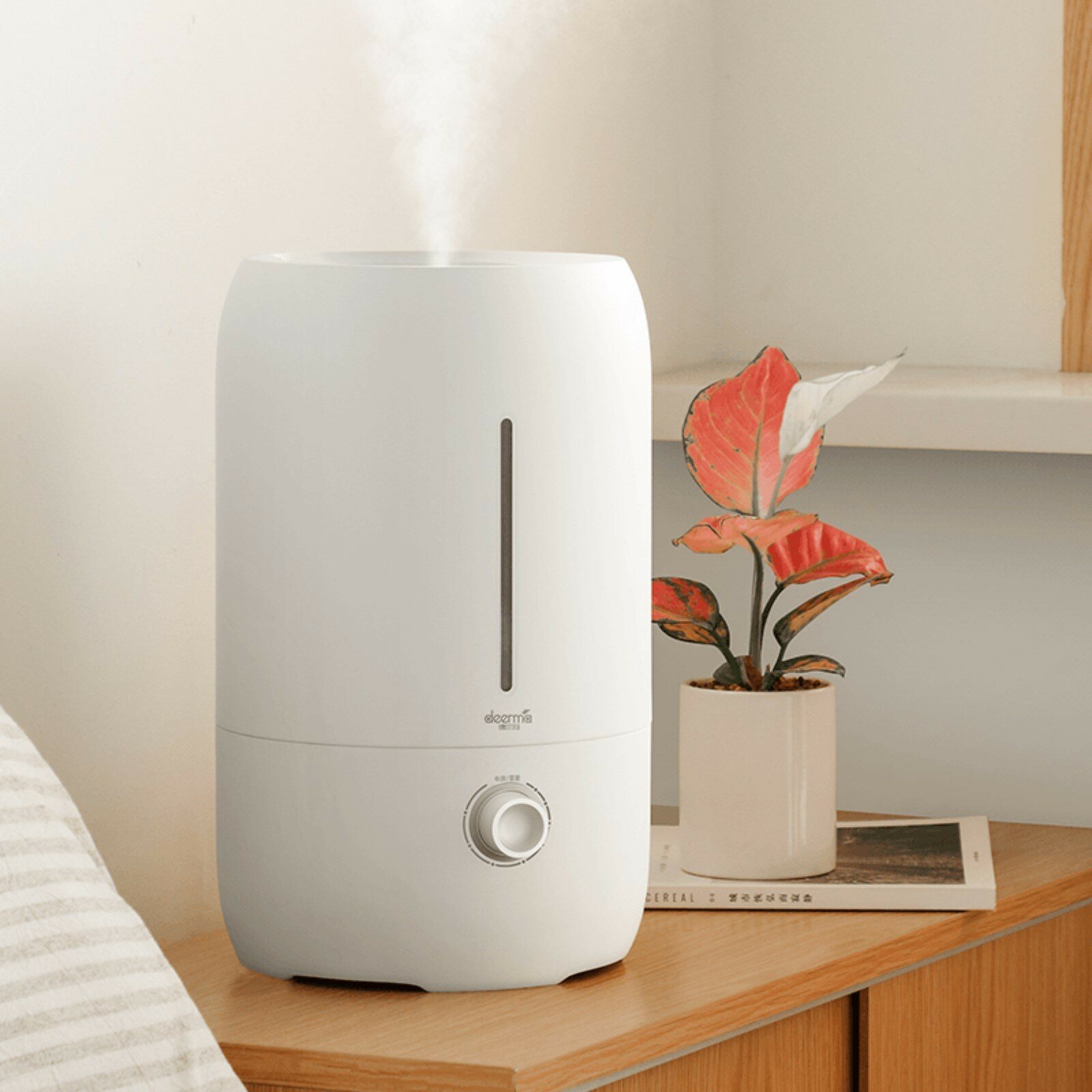 Увлажнитель воздуха deerma Humidifier DEM-F800 White, ультразвуковой - фото №12