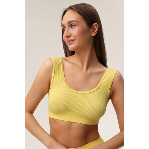 Топ MY, размер M, желтый
