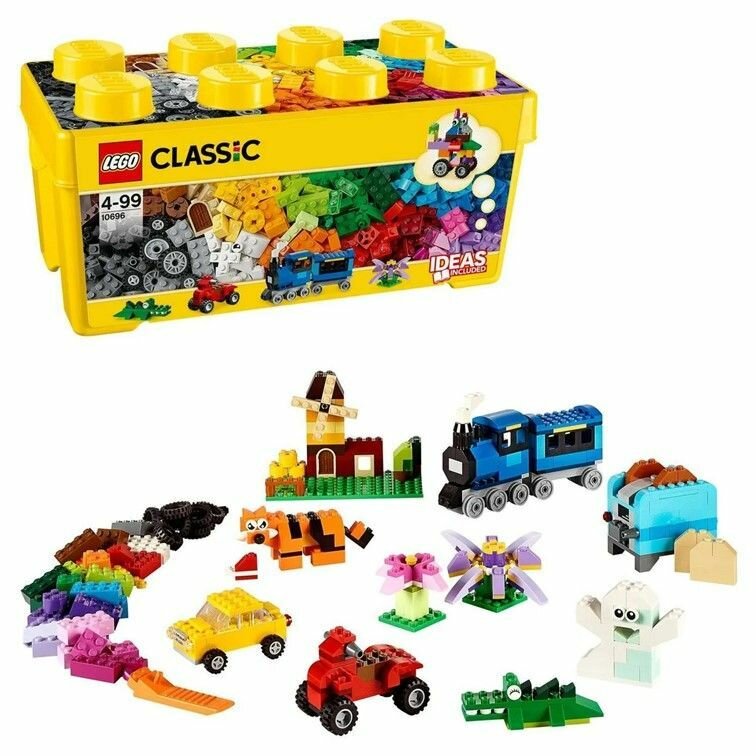 10696 Конструктор LEGO Classic A set for creativity Набор для творчества 484 детали