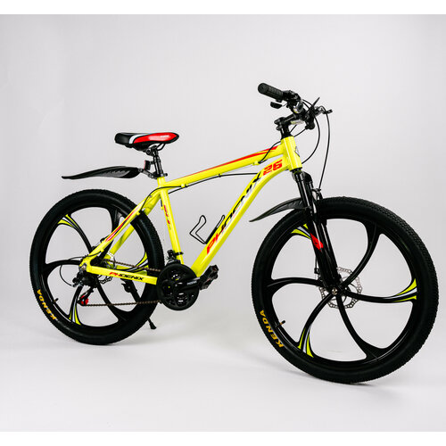 Велосипед горный TF805 кислотно желтый 2059000₽