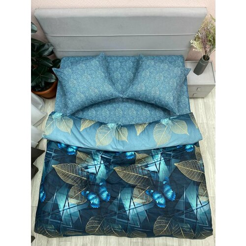 голубой, синий