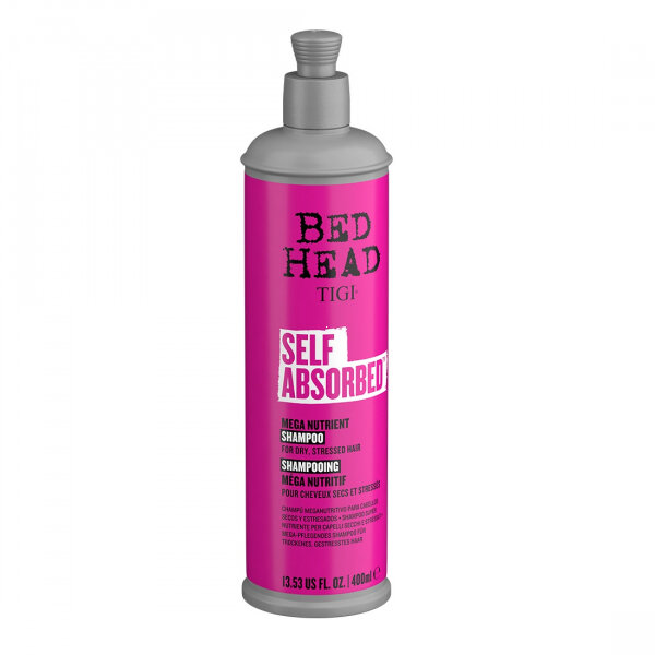 Tigi Bed Head Self Absorbed Nourishing Shampoo питательный шампунь для сухих и поврежденных волос 400 мл