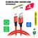 Кабель Micro USB, быстрая зарядка, 2 метра, нейлоновый, передача ...