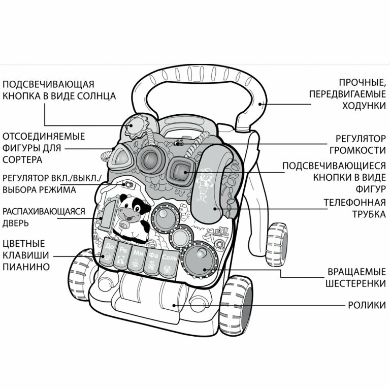 Ходунки Vtech - фото №4