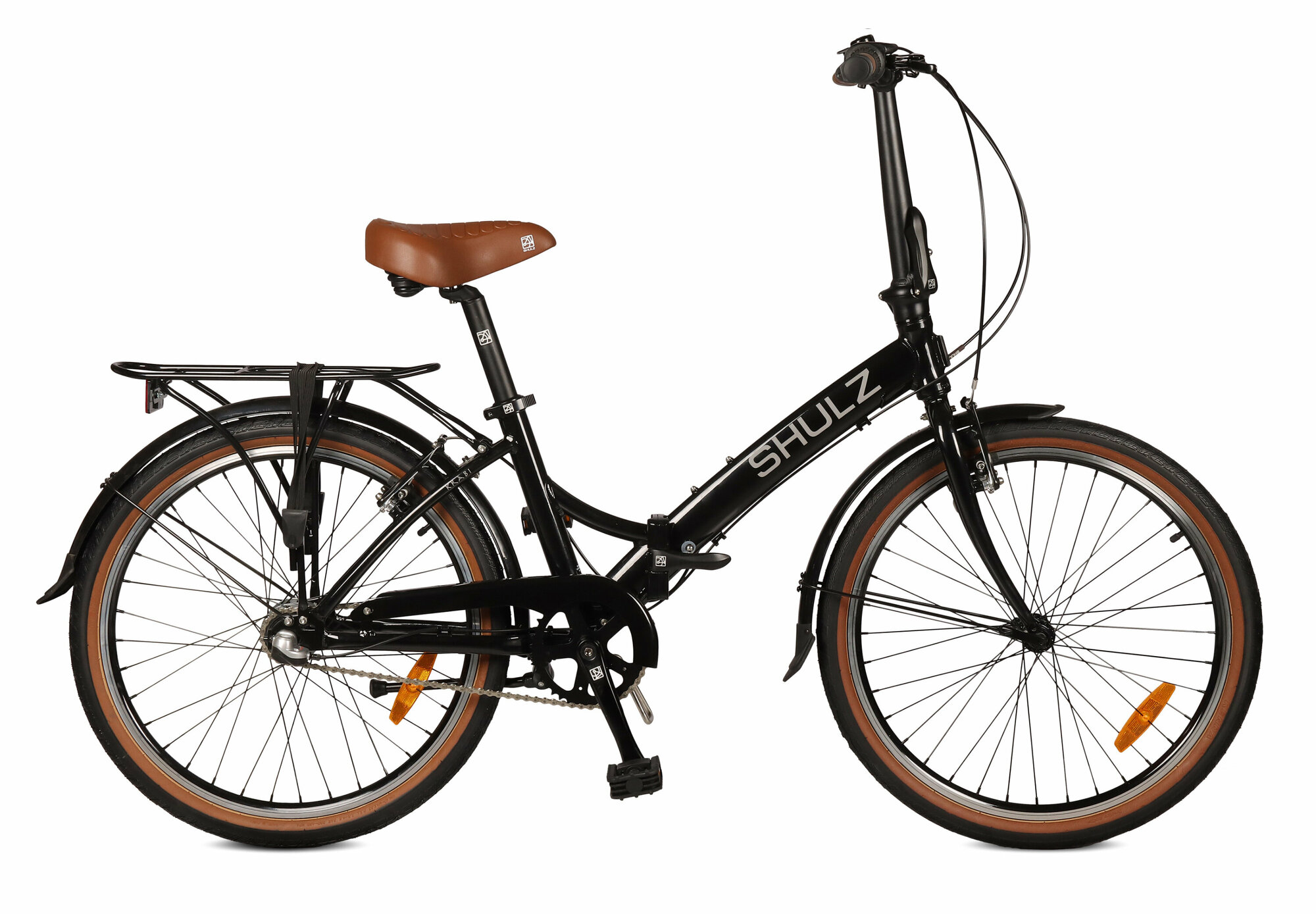 Складной велосипед Shulz Krabi V-brake черный