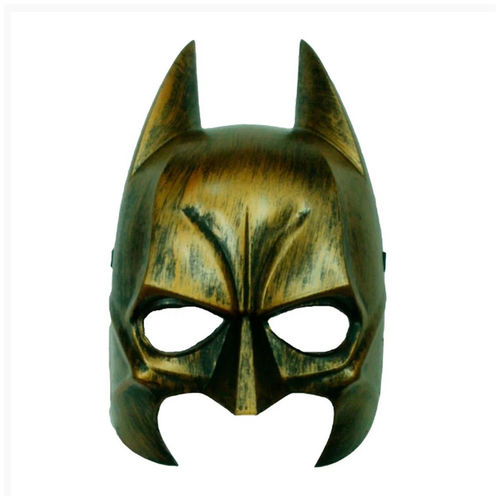маска бэтмена светящаяся Золотая маска для праздника (бэтмэн)