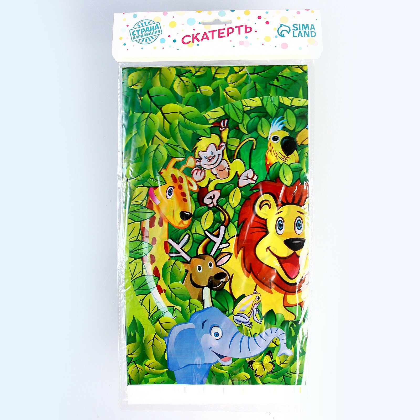 фото Скатерть «Зверята», 108 × 180 см