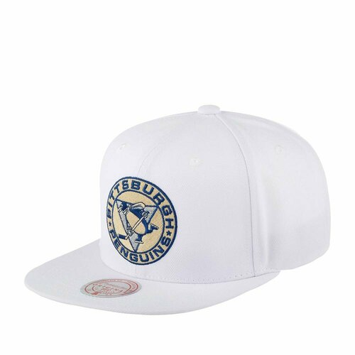 фото Бейсболка mitchell & ness, размер onesize, белый