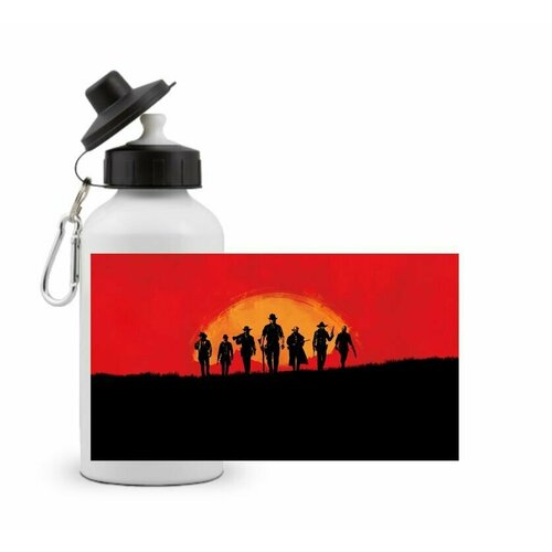 фото Бутылка спортивная red dead redemption 2, ред деад редемптион 2 №8 goodbrelok