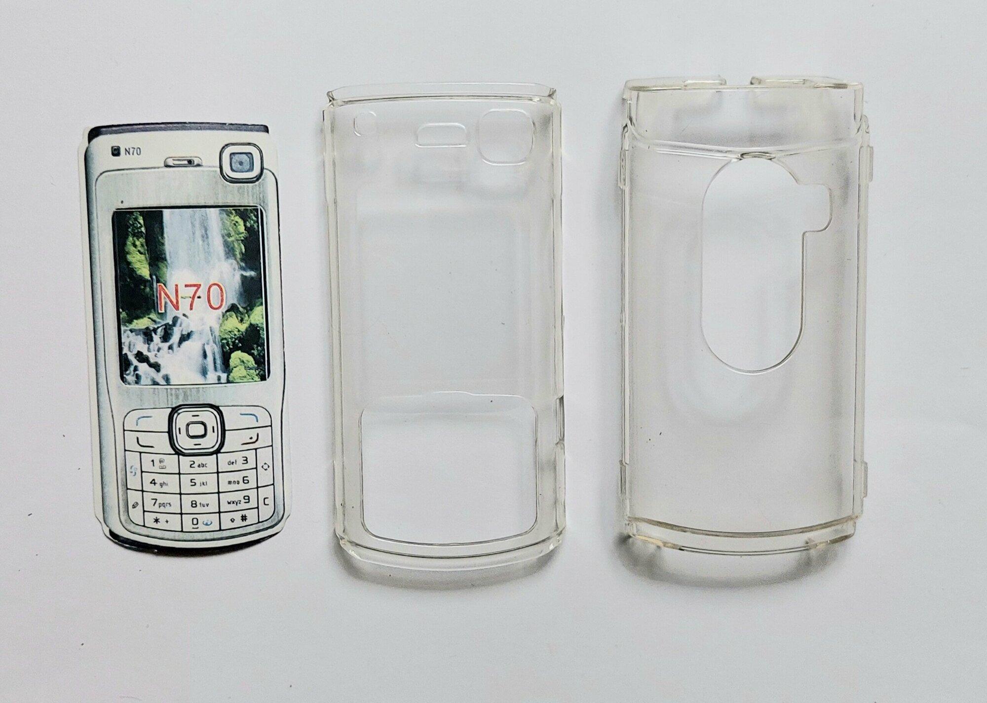 фото Пластиковый чехол для Nokia N70(кристалл кейс)