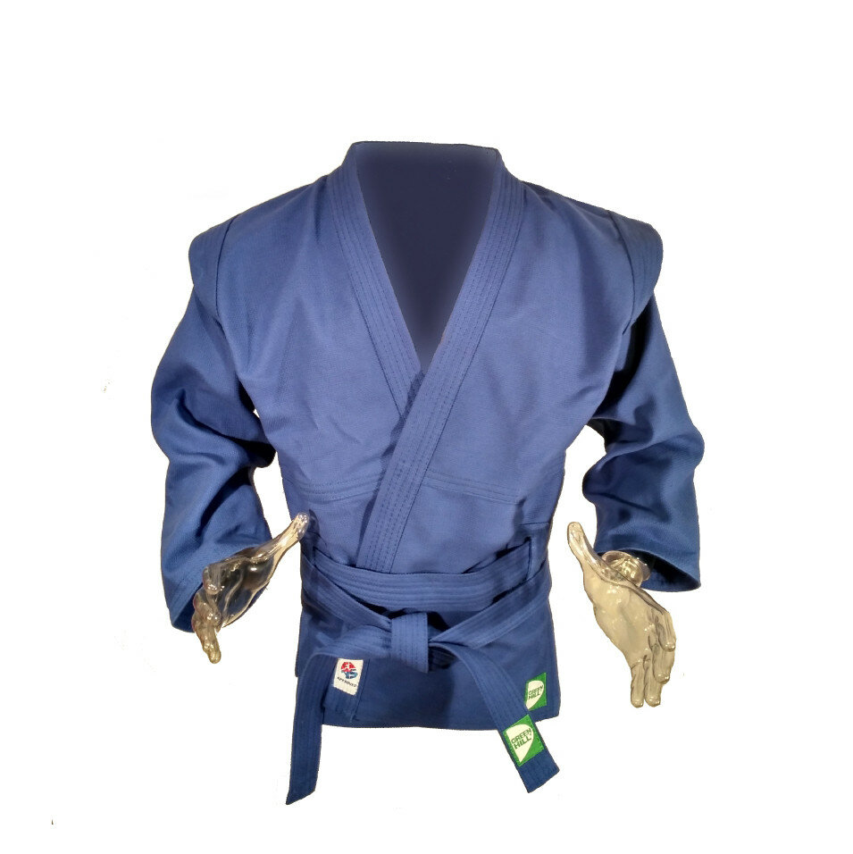 Куртка для самбо Green hill, сертификат FIAS
