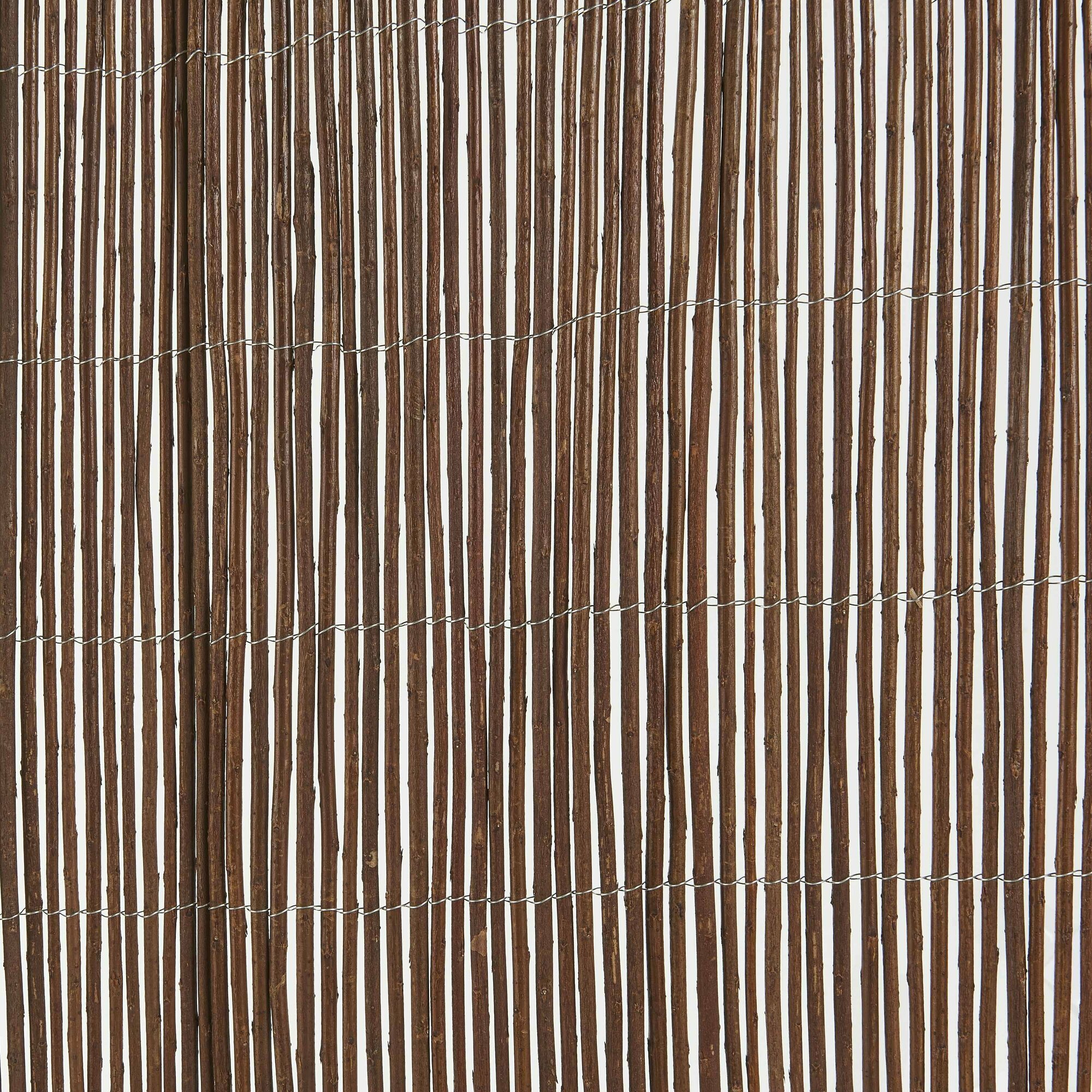 Изгородь декоративная Naterial ива 1x3 м коричневый