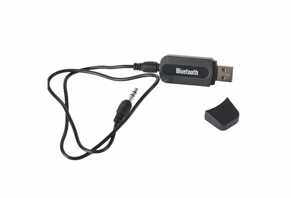 Адаптер-переходник Bluetooth Audio Receiver AUX для магнитолы