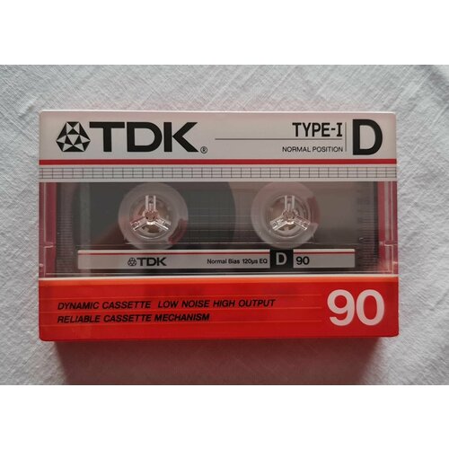 Аудиокассета TDK TYPE-I D90