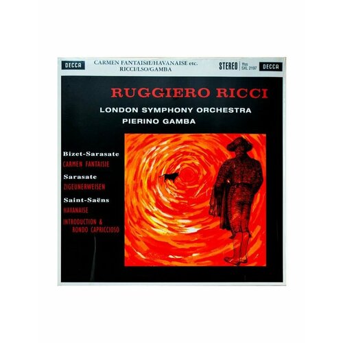 4260019710789, Виниловая пластинкаRicci, Ruggiero, Bizet: Carmen Fantaisie/ Sarasate: Zigeunerweisen/ Saint-Saens: Introduction, Rondo Capriccioso (Analogue)