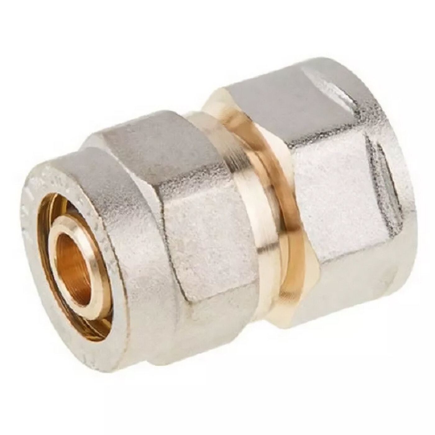 Латунная муфта для труб PEX AV Engineering 16 мм x 1/2 дюйма (AVE309003)