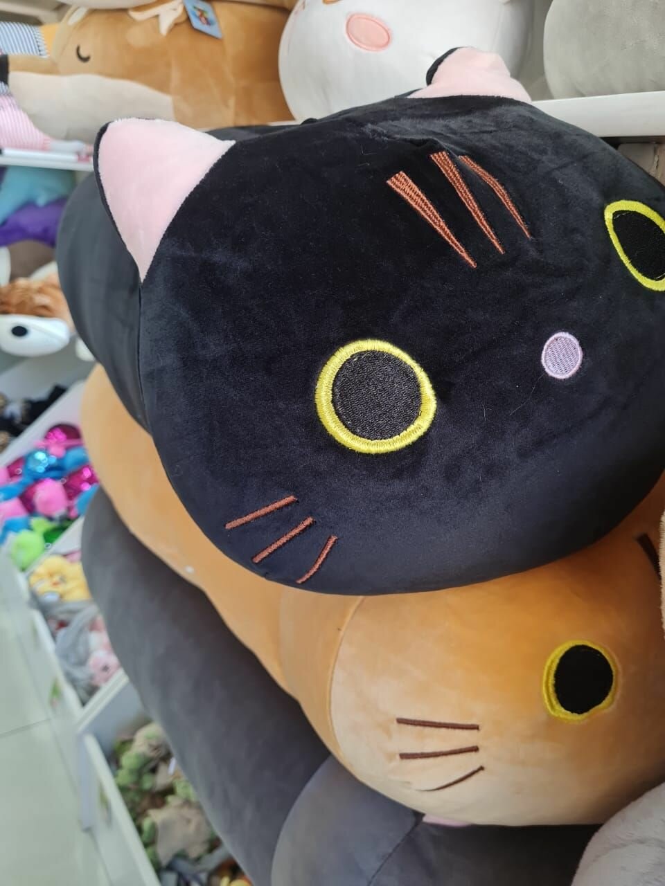 Игрушка мягконабивная "Котобулочка 100 см"