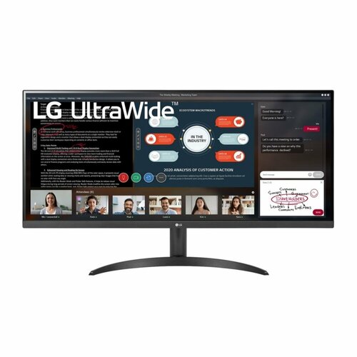 Монитор 34 LG 34WP500-B black IPS 2560x1080 219 178178 250cdm2 5ms 75Hz 2xHDMI 34WP500-B 34105₽