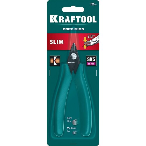 Бокорезы 125 мм прецезионные Kraft Mini KRAFTOOL 220017-4-12
